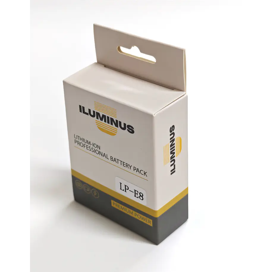 Iluminus Lp-E8 Batería Para Canon LP-E8 3