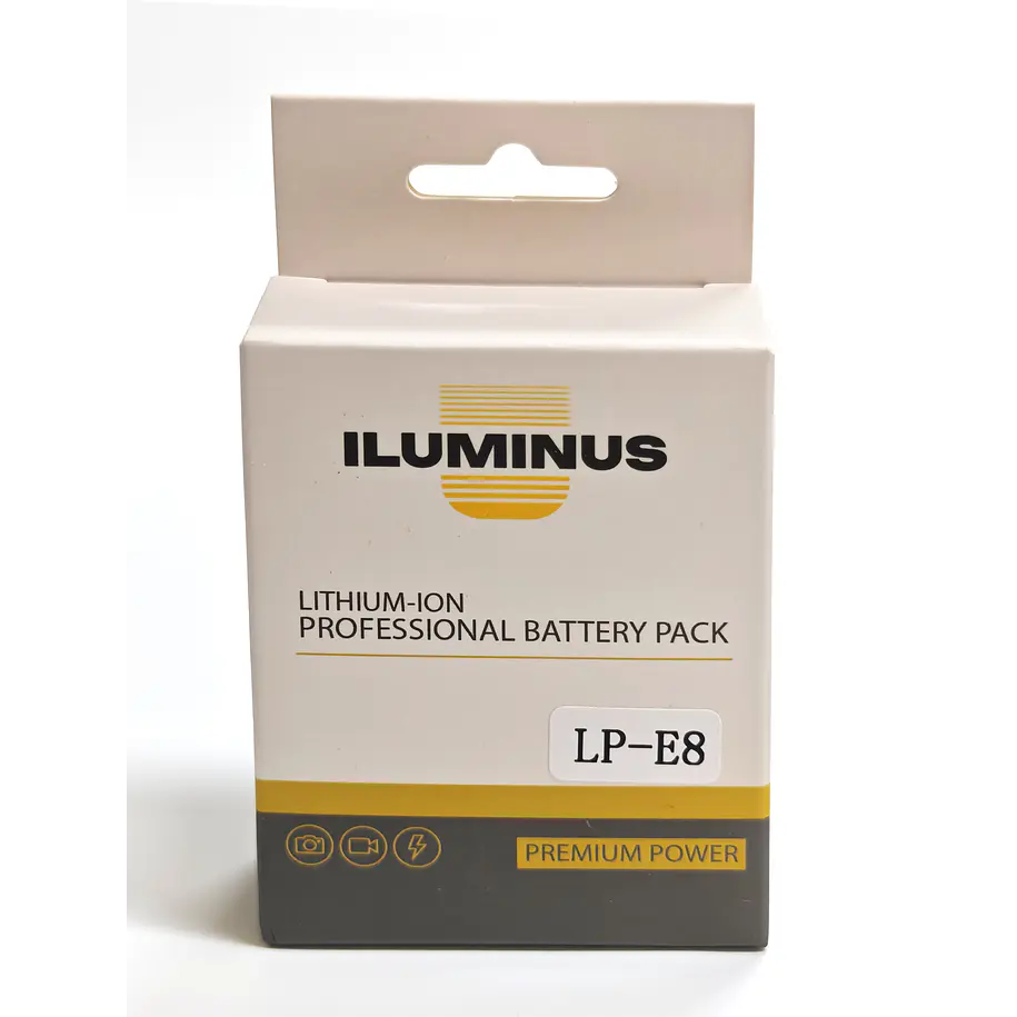 Iluminus Lp-E8 Batería Para Canon LP-E8 4