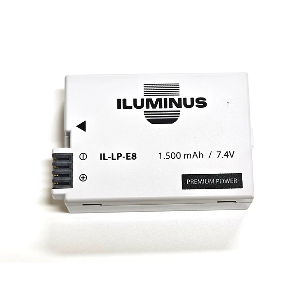 Iluminus Lp-E8 Batería Para Canon LP-E8 5