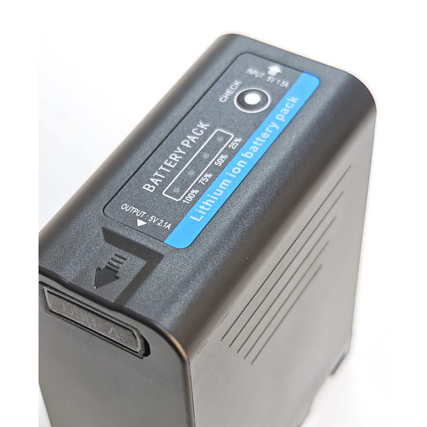 Iluminus NP-F990 Batería Para Cámaras y Luces Led Con Indicador de Carga 7