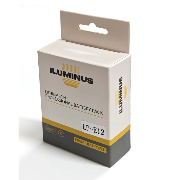 Iluminus LP-E12 Batería Para cámaras Canon 2