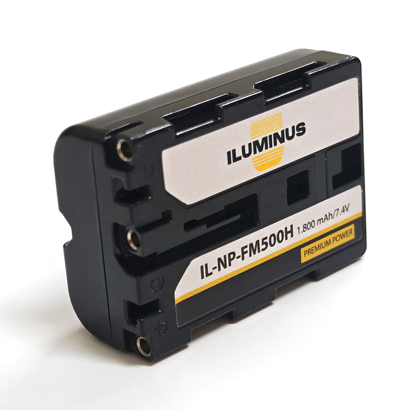 Bateria Iluminus IL-NP-FM500H para câmeras Sony que utilizam a bateria NP-FM500. 1