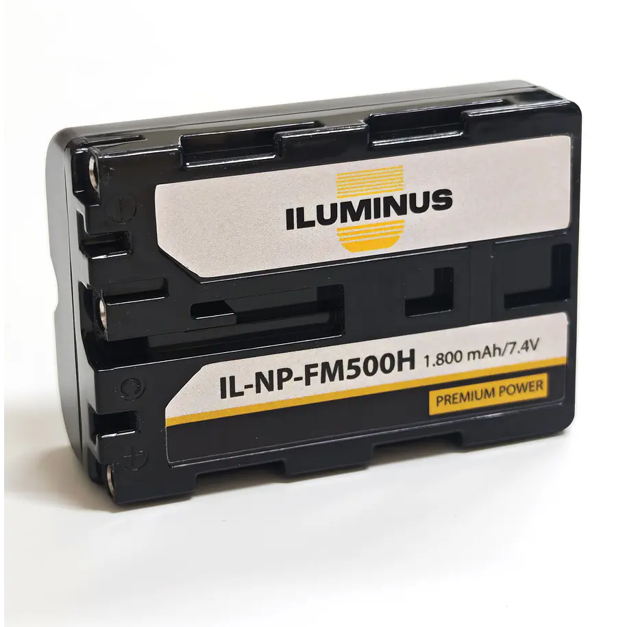 Bateria Iluminus IL-NP-FM500H para câmeras Sony que utilizam a bateria NP-FM500. 5