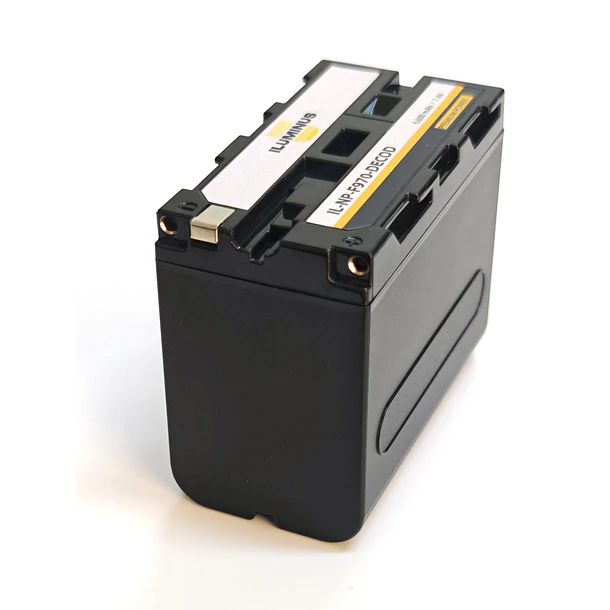 Iluminus Batería NP-F970 Decodificada Para Cámaras y Luces Led 5
