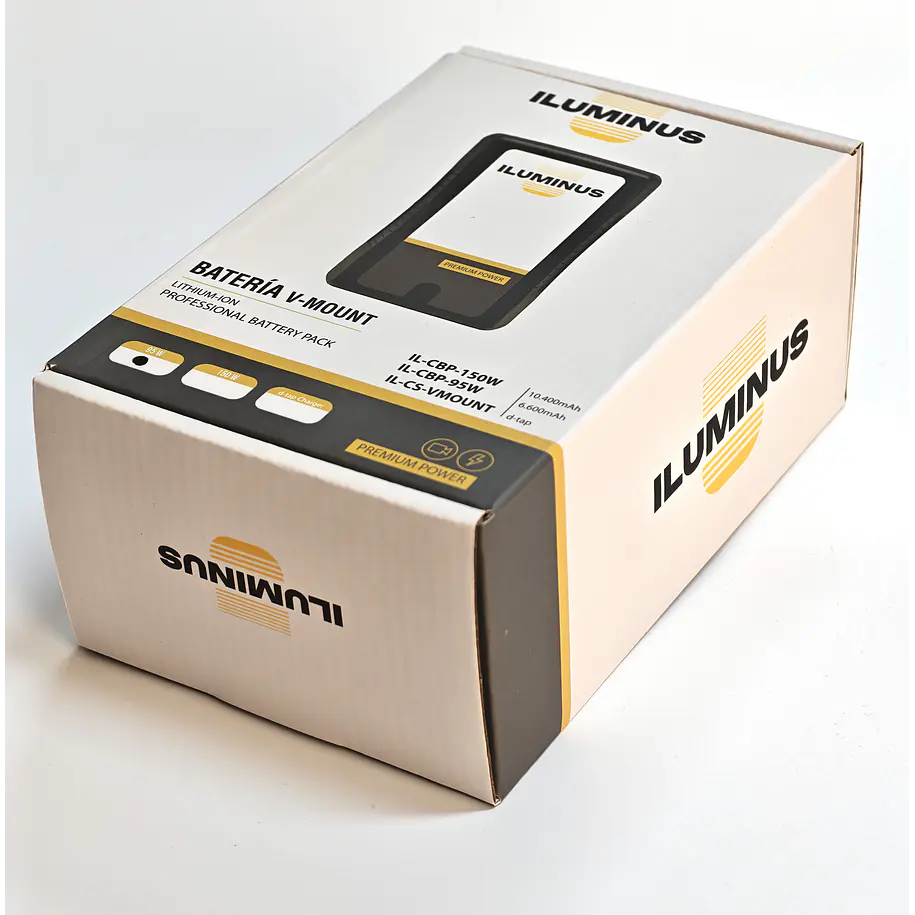 Iluminus Batería V-mount IL-CBP-150W - Células Samsung 2