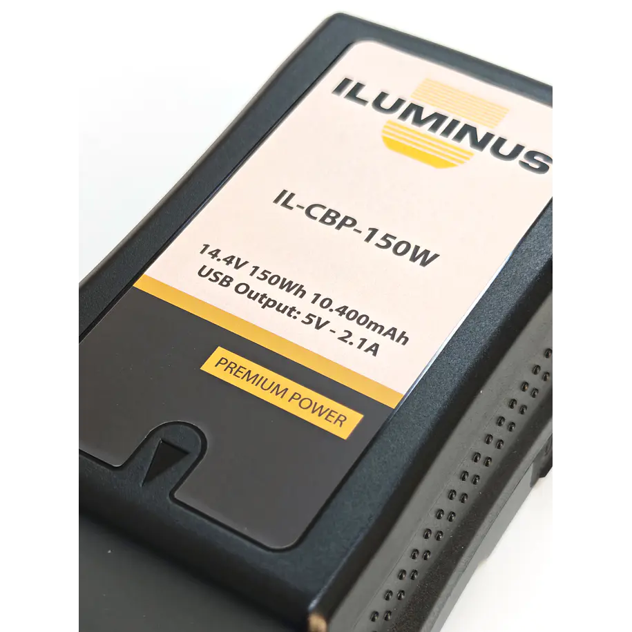 Iluminus Batería V-mount IL-CBP-150W - Células Samsung 5