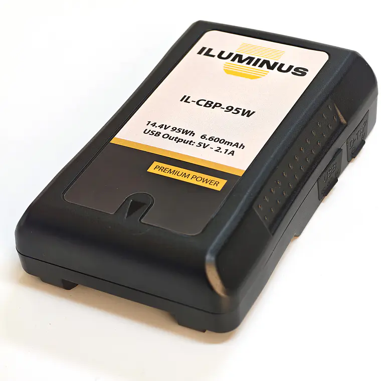 Iluminus Batería V-mount IL-CBP-95W - Células Samsung 1