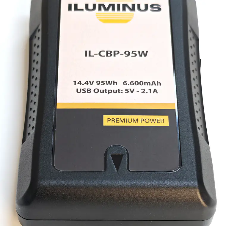 Iluminus Batería V-mount IL-CBP-95W - Células Samsung 2