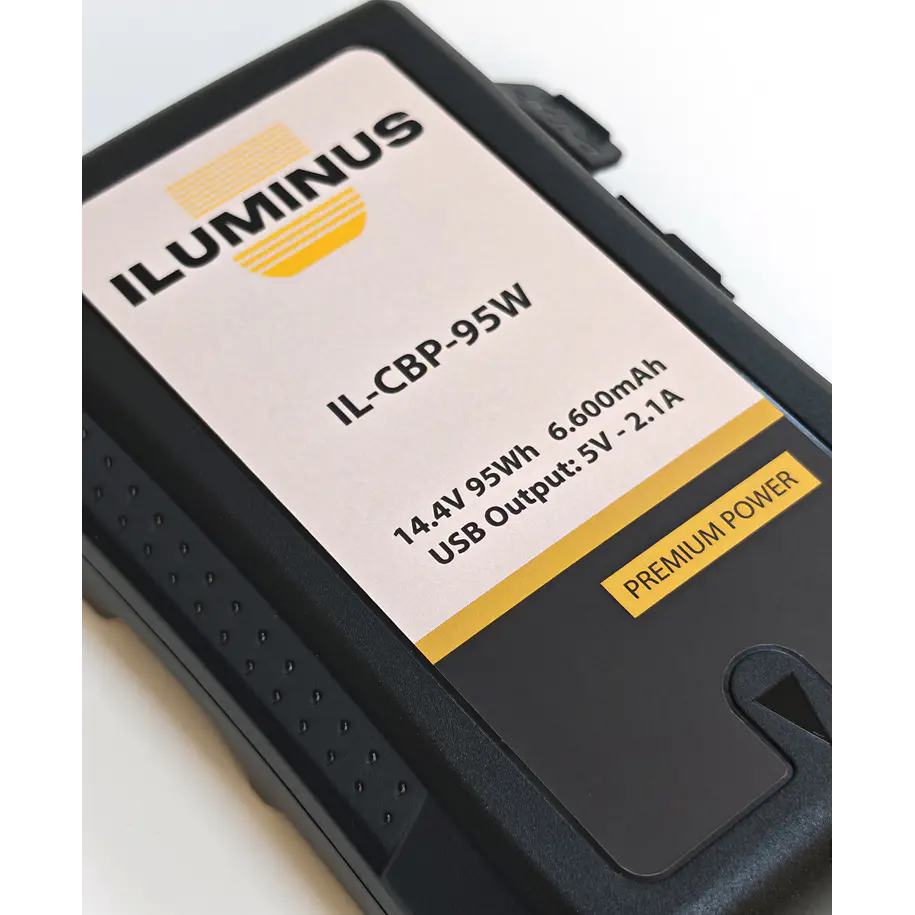 Iluminus Batería V-mount IL-CBP-95W - Células Samsung 6