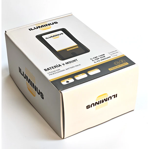 Iluminus Batería V-mount IL-CBP-95W - Células Samsung 8