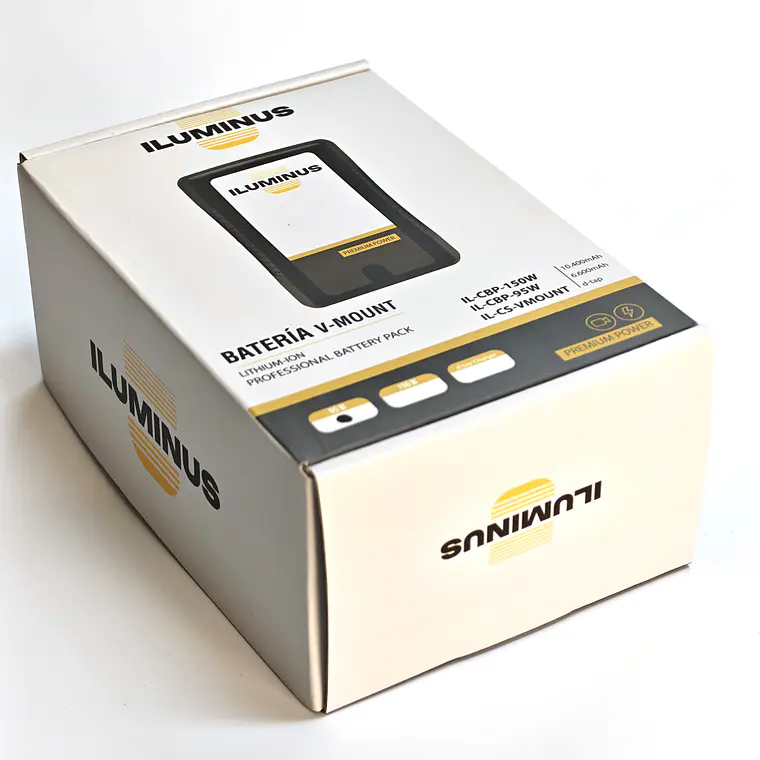 Iluminus Batería V-mount IL-CBP-95W - Células Samsung 8