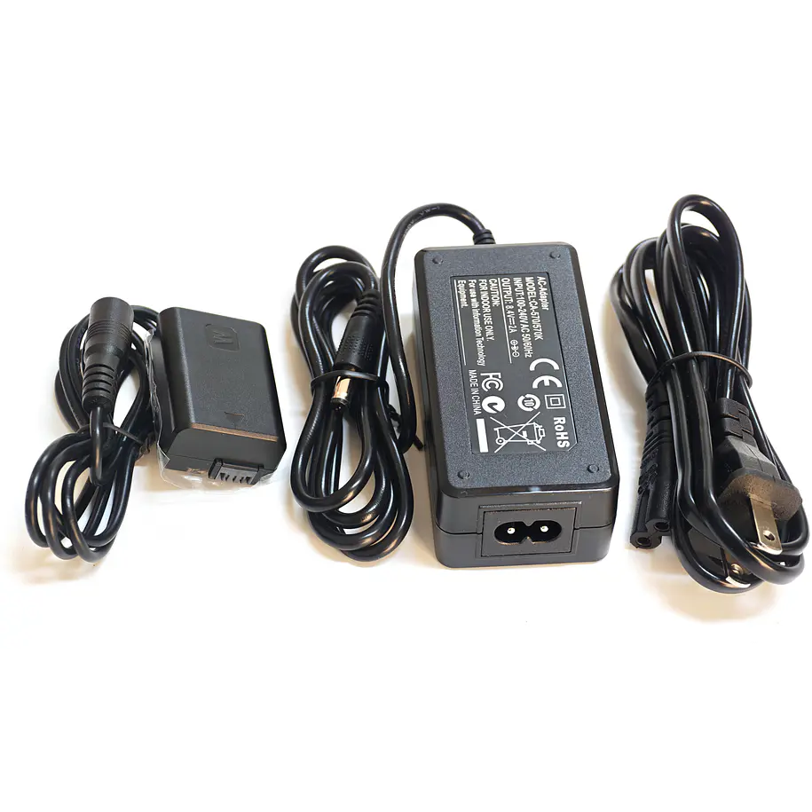 Iluminus IL-AC-FW50 Adaptador de Corriente Para Cámaras Que Usan Batería NP-FW50 1
