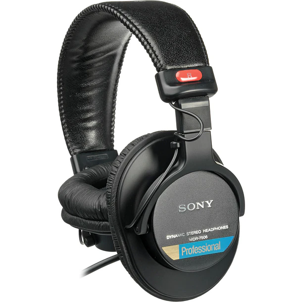 Sony MDR-7506 Audifonos Profesionales Conector 3,5 mm y 6,3 mm 4
