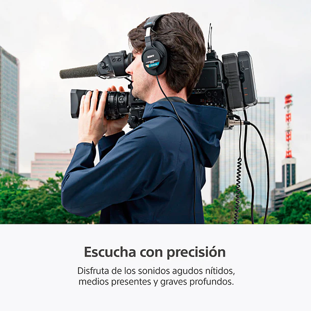 Sony MDR-7506 Audifonos Profesionales Conector 3,5 mm y 6,3 mm 12