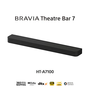 Sony Bravia Theatre Bar 7 Barra de Sonido 9 Parlantes 360 Spatial Sound Mapping Dolby Atmos/DTS:X