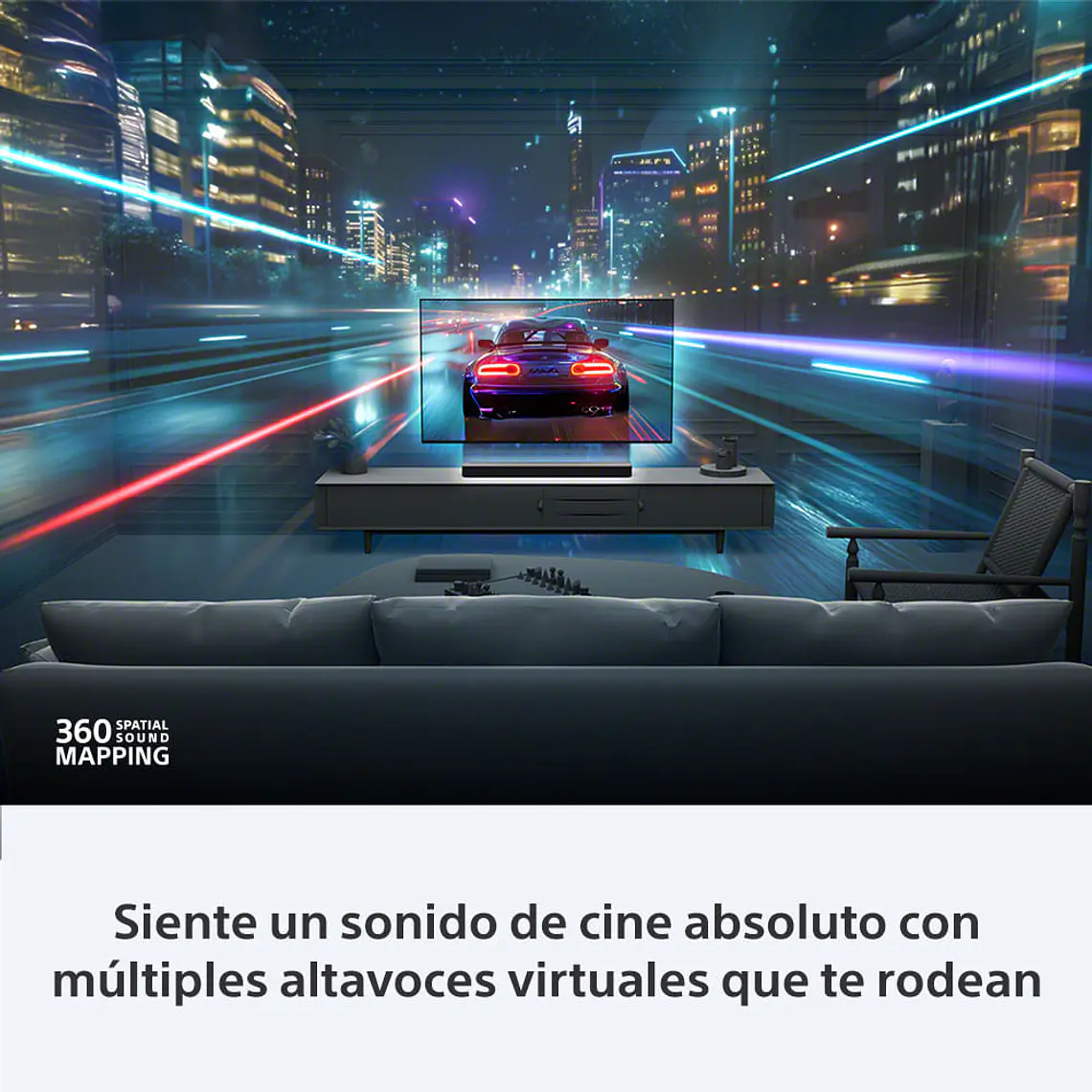 Sony Bravia Theatre Bar 7 Barra de Sonido 9 Parlantes 360 Spatial Sound Mapping Dolby Atmos/DTS:X 4