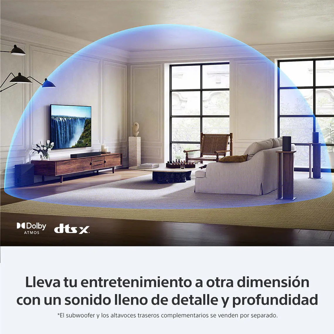Sony Bravia Theatre Bar 7 Barra de Sonido 9 Parlantes 360 Spatial Sound Mapping Dolby Atmos/DTS:X 5