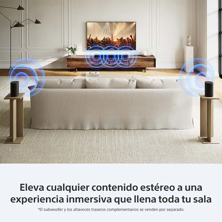 Sony Bravia Theatre Bar 7 Barra de Sonido 9 Parlantes 360 Spatial Sound Mapping Dolby Atmos/DTS:X 7