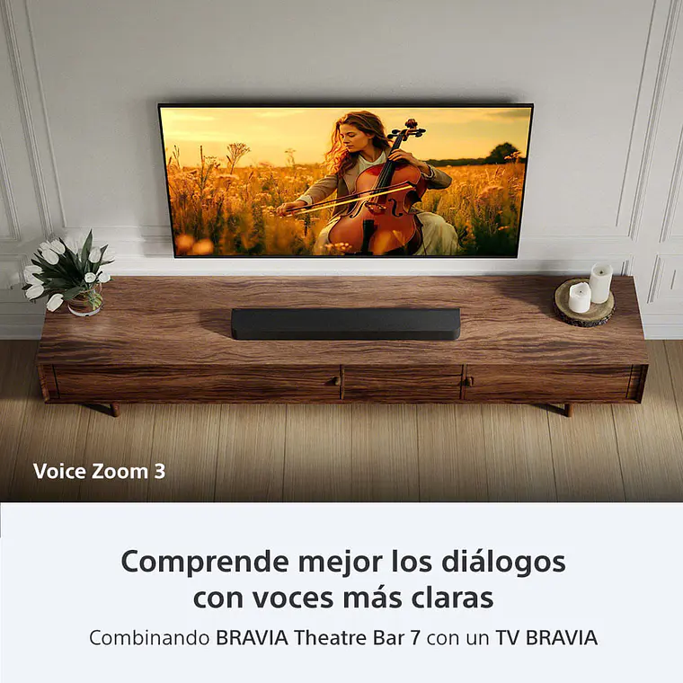 Sony Bravia Theatre Bar 7 Barra de Sonido 9 Parlantes 360 Spatial Sound Mapping Dolby Atmos/DTS:X 8