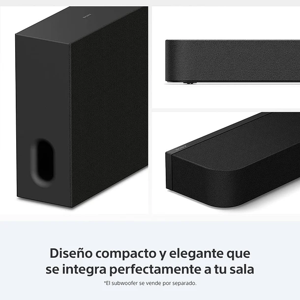 Sony Bravia Theatre Bar 7 Barra de Sonido 9 Parlantes 360 Spatial Sound Mapping Dolby Atmos/DTS:X 13