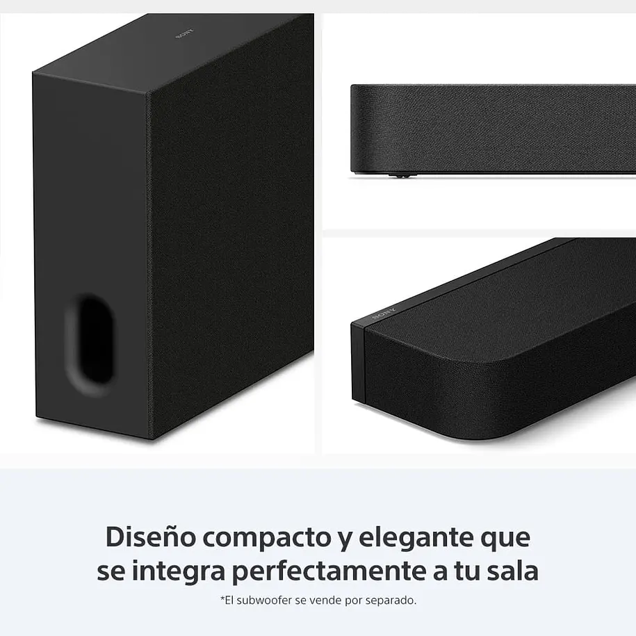 Sony Bravia Theatre Bar 7 Barra de Sonido 9 Parlantes 360 Spatial Sound Mapping Dolby Atmos/DTS:X 13