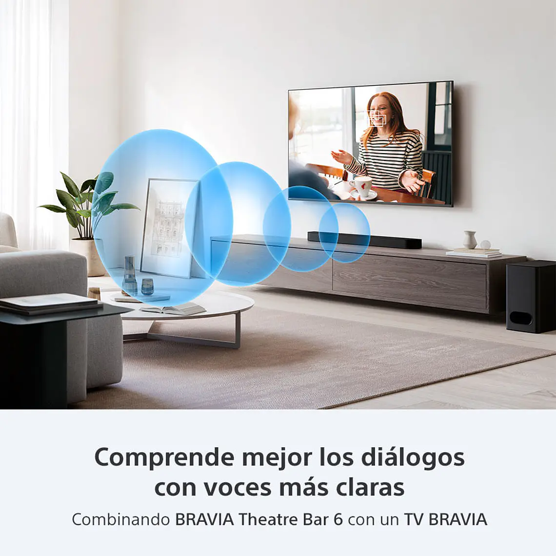 Sony Bravia Theatre Bar 6 Barra de Sonido 3.1.2 Canales Subwoofer Inalámbrico Dolby Atmos/DTS:X 6