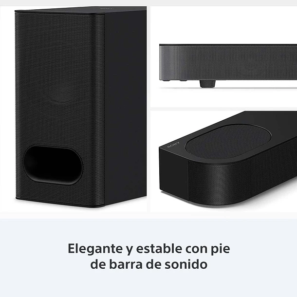 Sony Bravia Theatre Bar 6 Barra de Sonido 3.1.2 Canales Subwoofer Inalámbrico Dolby Atmos/DTS:X 8