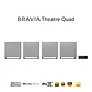 Sony Bravia Theatre Quad Sistema Home Theatre 360 Spatial Sound Mapping Dolby Atmos/DTS:X - Miniatura 2
