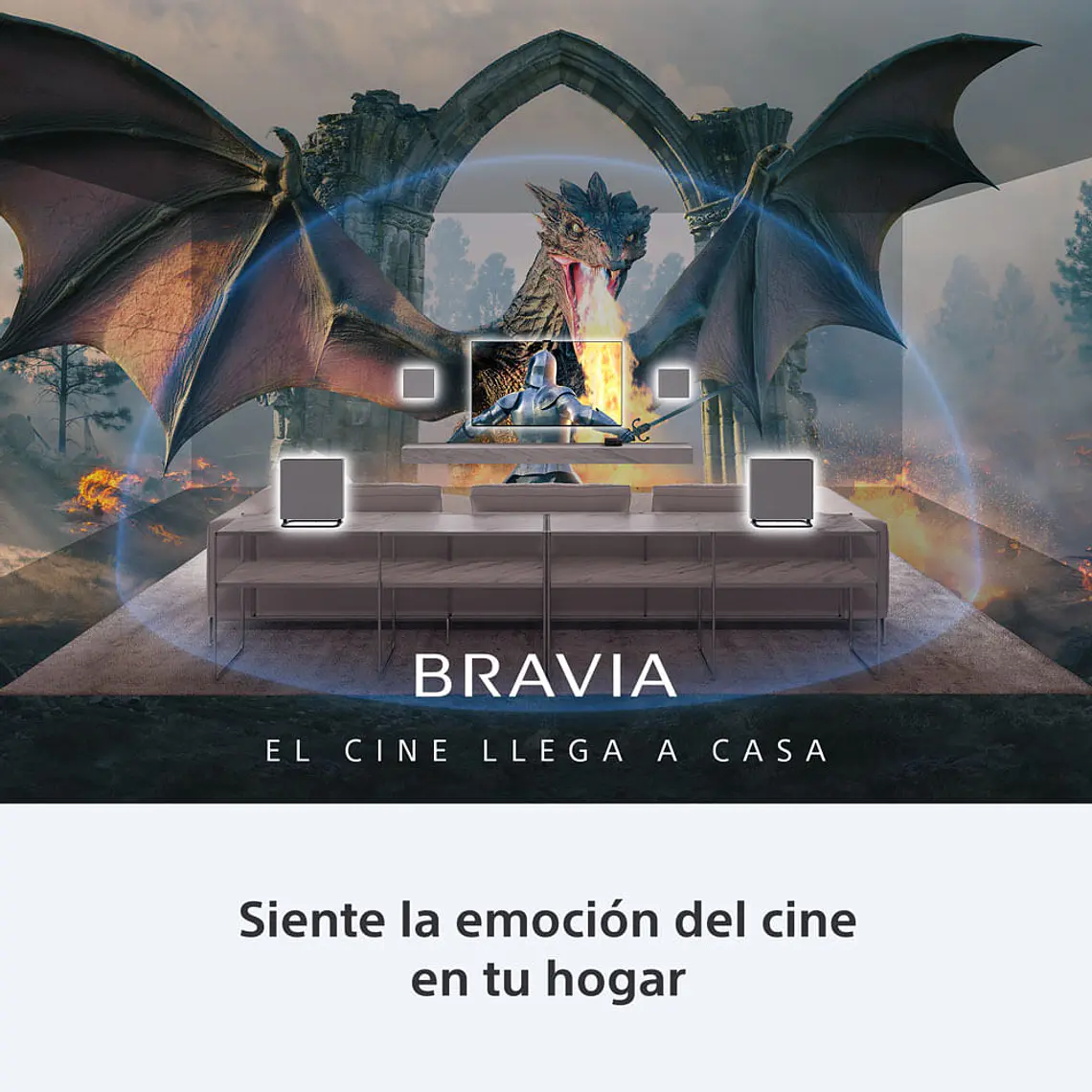 Sony Bravia Theatre Quad Sistema Home Theatre 360 Spatial Sound Mapping Dolby Atmos/DTS:X 3