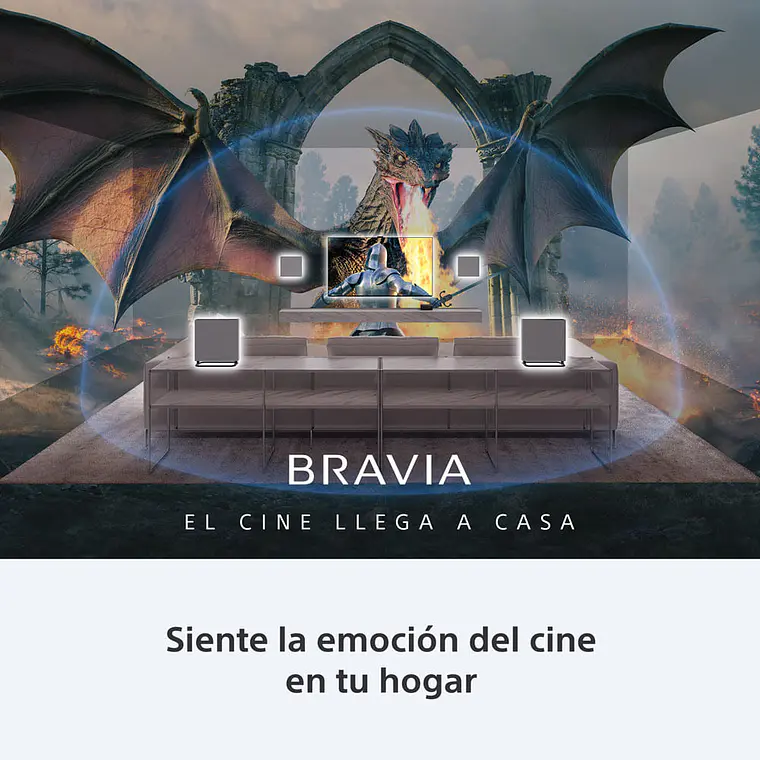 Sony Bravia Theatre Quad Sistema Home Theatre 360 Spatial Sound Mapping Dolby Atmos/DTS:X 3