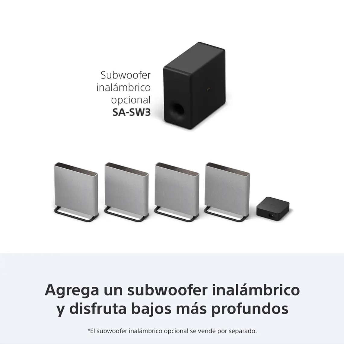 Sony Bravia Theatre Quad Sistema Home Theatre 360 Spatial Sound Mapping Dolby Atmos/DTS:X 9