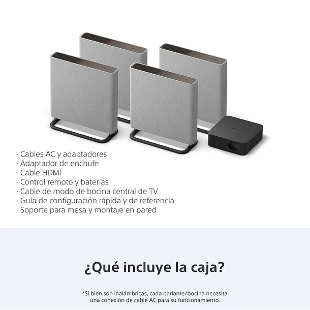 Sony Bravia Theatre Quad Sistema Home Theatre 360 Spatial Sound Mapping Dolby Atmos/DTS:X 14