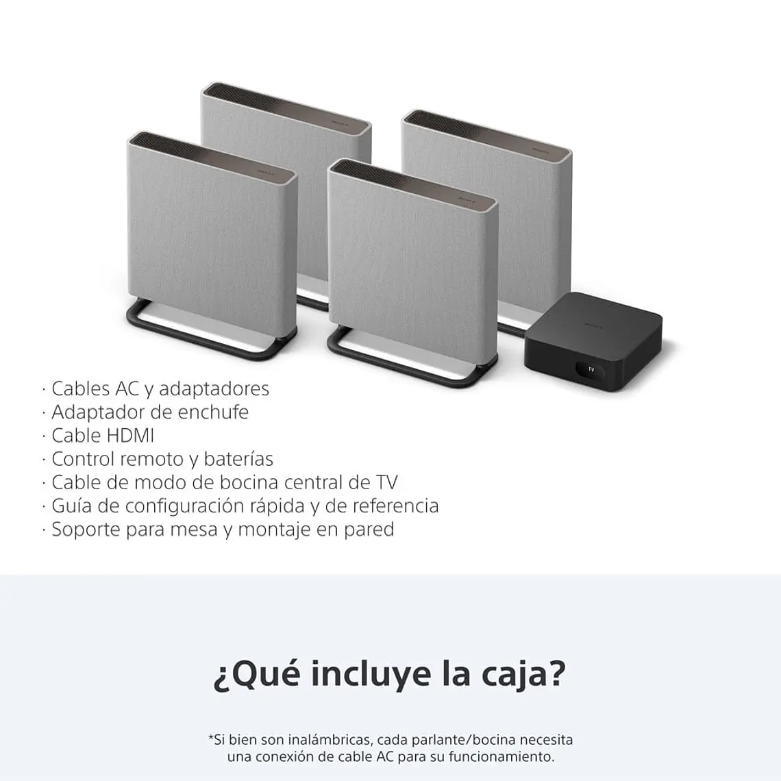 Sony Bravia Theatre Quad Sistema Home Theatre 360 Spatial Sound Mapping Dolby Atmos/DTS:X 14