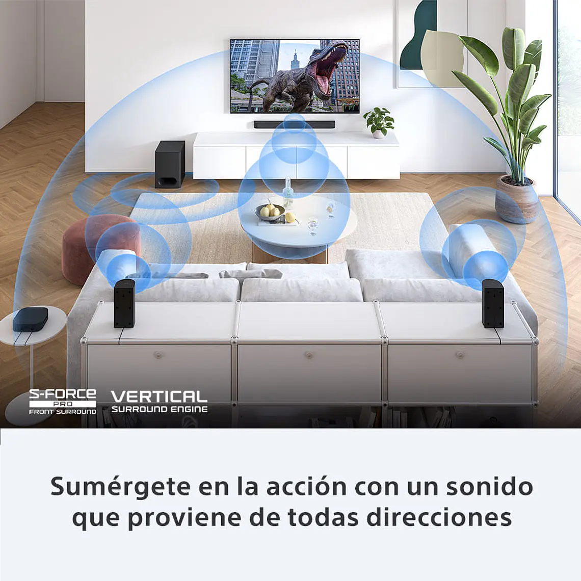 Sony Bravia Theatre System 6 Sistema Home Theatre 5.1 Canales 1000 W Dolby Atmos/DTS:X 5