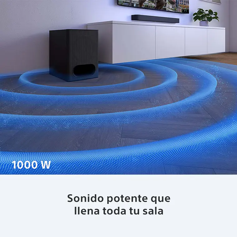 Sony Bravia Theatre System 6 Sistema Home Theatre 5.1 Canales 1000 W Dolby Atmos/DTS:X 6