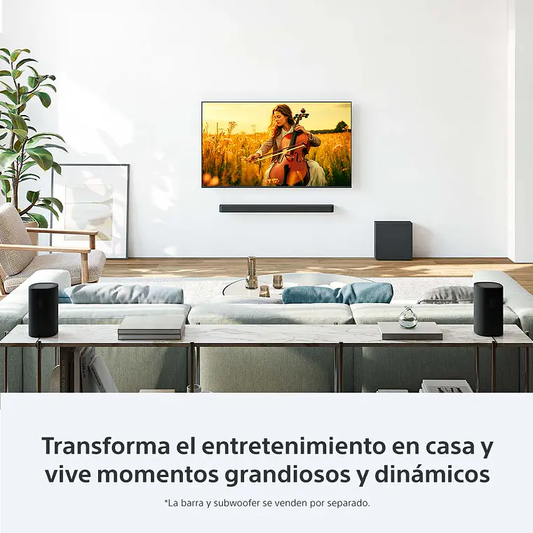Sony Bravia Theatre Rear 8 Parlantes Traseros Inalámbricos Adicionales 100 W 3
