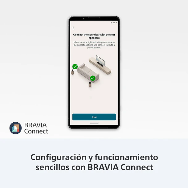 Sony Bravia Theatre Rear 8 Parlantes Traseros Inalámbricos Adicionales 100 W 4