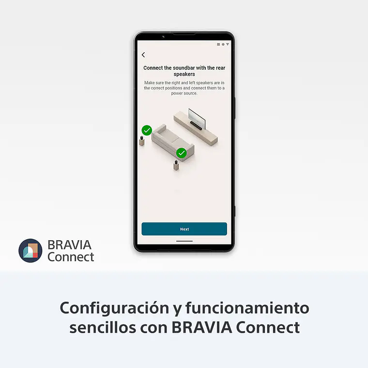 Sony Bravia Theatre Rear 8 Parlantes Traseros Inalámbricos Adicionales 100 W 4