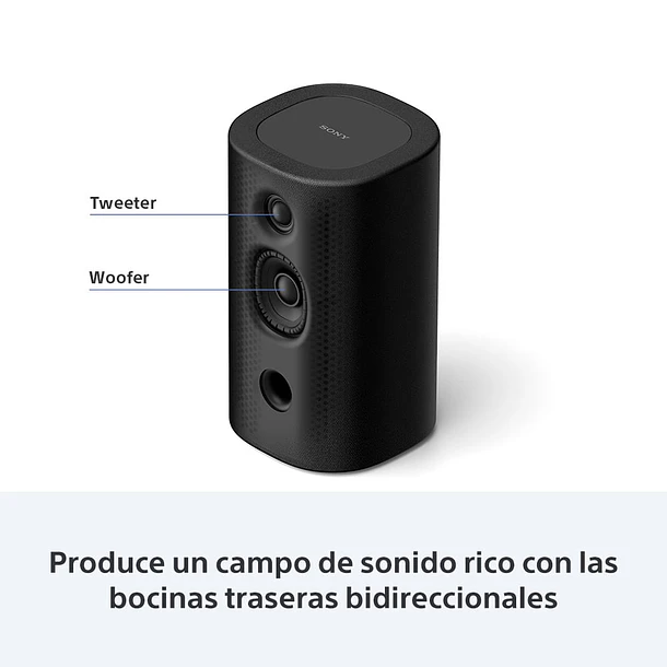Sony Bravia Theatre Rear 8 Parlantes Traseros Inalámbricos Adicionales 100 W 8