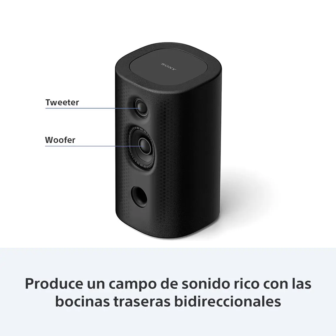 Sony Bravia Theatre Rear 8 Parlantes Traseros Inalámbricos Adicionales 100 W 8