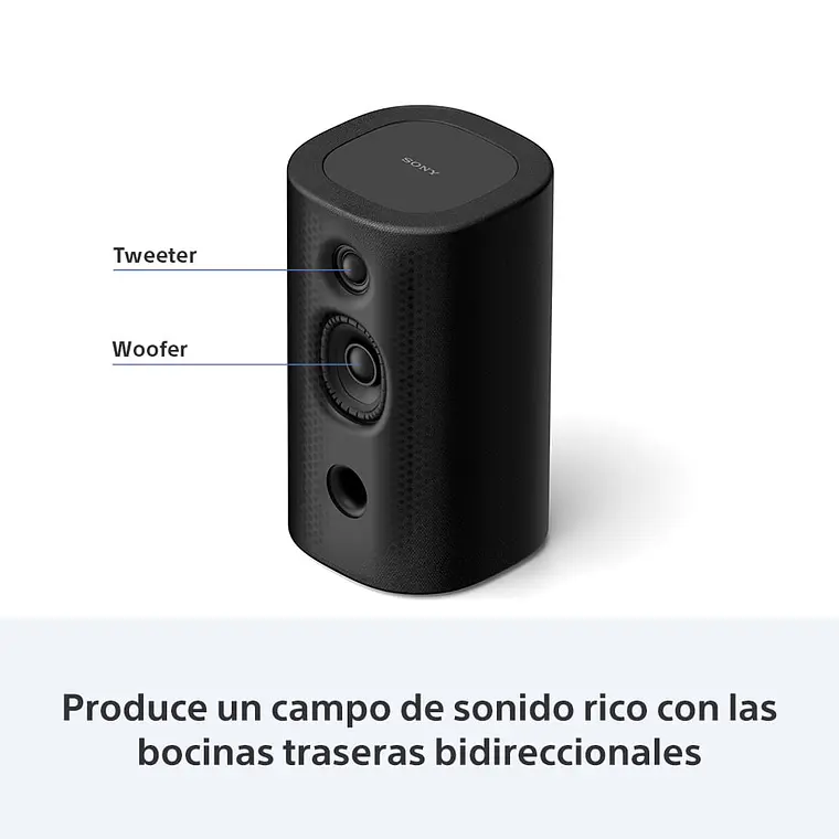 Sony Bravia Theatre Rear 8 Parlantes Traseros Inalámbricos Adicionales 100 W 8