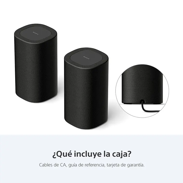 Sony Bravia Theatre Rear 8 Parlantes Traseros Inalámbricos Adicionales 100 W 9