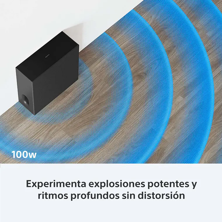 Sony Bravia Theatre Sub 7 Subwoofer Inalámbrico Adicional 100 W 3