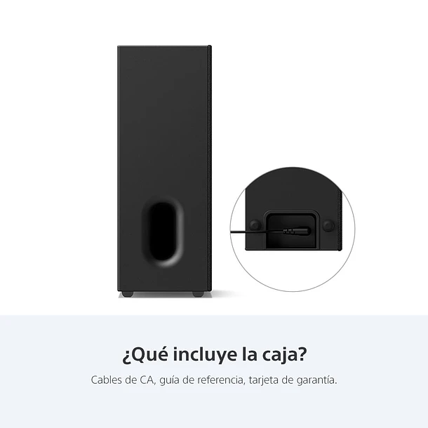 Sony Bravia Theatre Sub 7 Subwoofer Inalámbrico Adicional 100 W 8