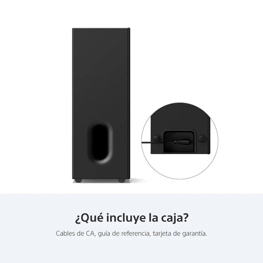 Sony Bravia Theatre Sub 7 Subwoofer Inalámbrico Adicional 100 W 8