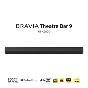 Sony Bravia Theatre Bar 9 Barra de Sonido Insignia 360 Spatial Sound Mapping Dolby Atmos/DTS:X