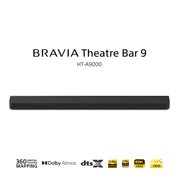 Sony Bravia Theatre Bar 9 Barra de Sonido Insignia 360 Spatial Sound Mapping Dolby Atmos/DTS:X 1
