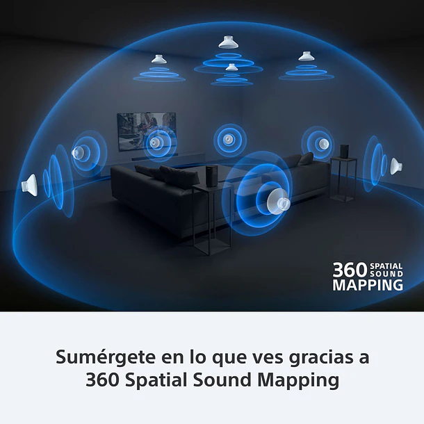 Sony Bravia Theatre Bar 9 Barra de Sonido Insignia 360 Spatial Sound Mapping Dolby Atmos/DTS:X 3