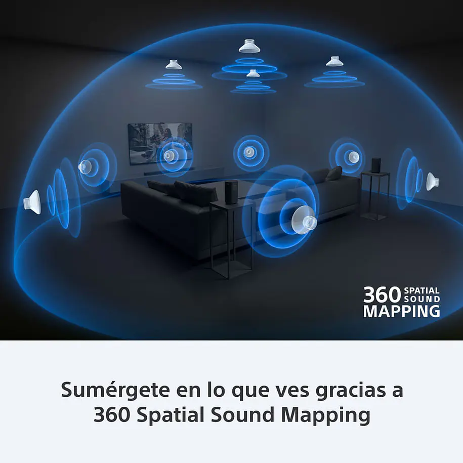 Sony Bravia Theatre Bar 9 Barra de Sonido Insignia 360 Spatial Sound Mapping Dolby Atmos/DTS:X 3