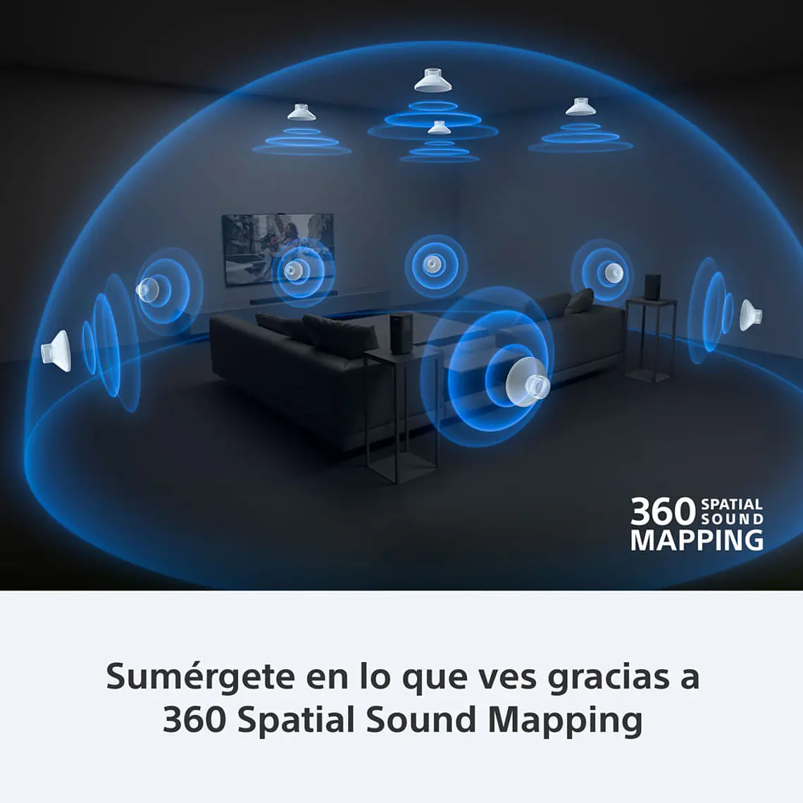 Sony Bravia Theatre Bar 9 Barra de Sonido Insignia 360 Spatial Sound Mapping Dolby Atmos/DTS:X 3